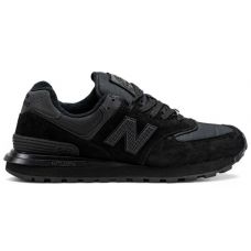 Кроссовки New Balance 574 x Stone Island Black